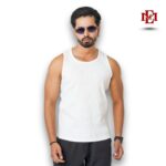 Esmore Premium 2*2 Soft Rib Vest- Off White