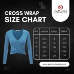 Women’s Stylish Cross Wrap Long Sleeve Top | Olive Green - Image 3