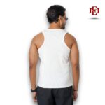 Esmore Premium 2*2 Soft Rib Vest- Off White - Image 2