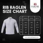 Esmore Preium 2*2 Rib Raglen Long Sleeve High neck Jacket - Image 4
