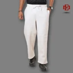 Esmore Premium High Neck Jacket and Trouser (Combo)- White | Man - Image 3