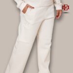 Esmore Premium Trouser Off White | Women