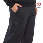 Esmore Premium High Neck Jacket and Trouser (Combo)- Black | Women - Image 4